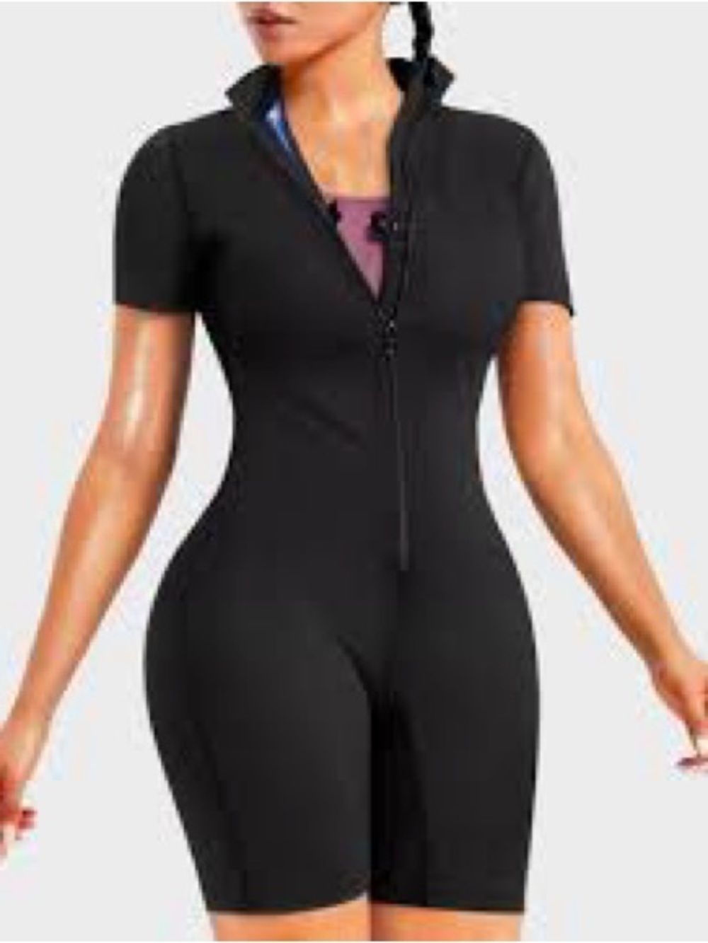 SheCurve Full Body Shapewear Sauna Suit Compression Waist Trainer Womens XXL